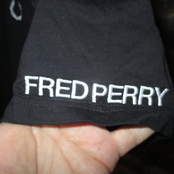 End X Mastermind World X Fred Perry T-Shirt - Picture 11 of 13